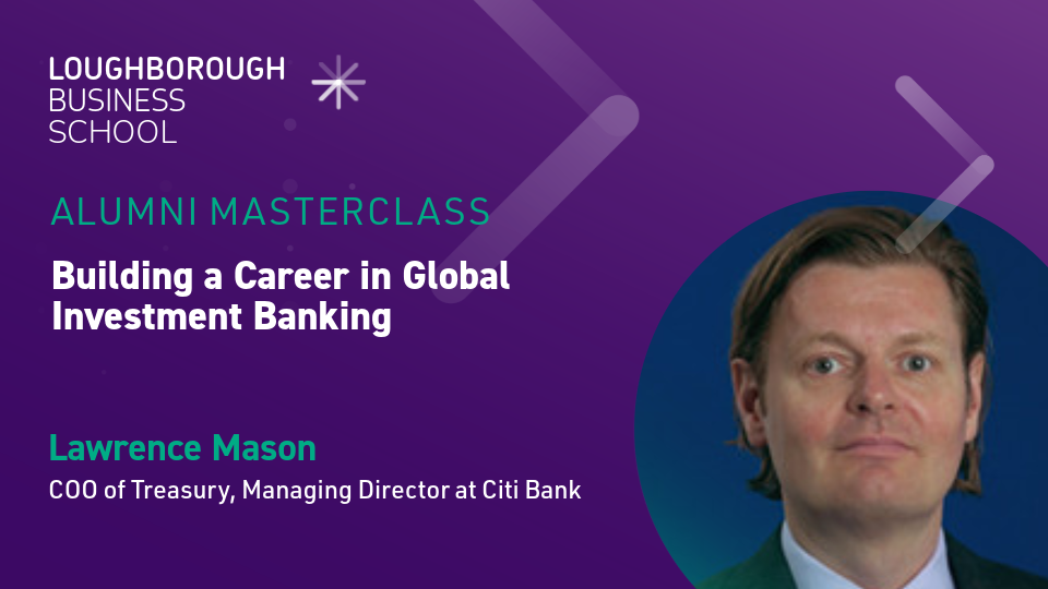 A header image featuring Loughborough alumn Lawrence Mason.